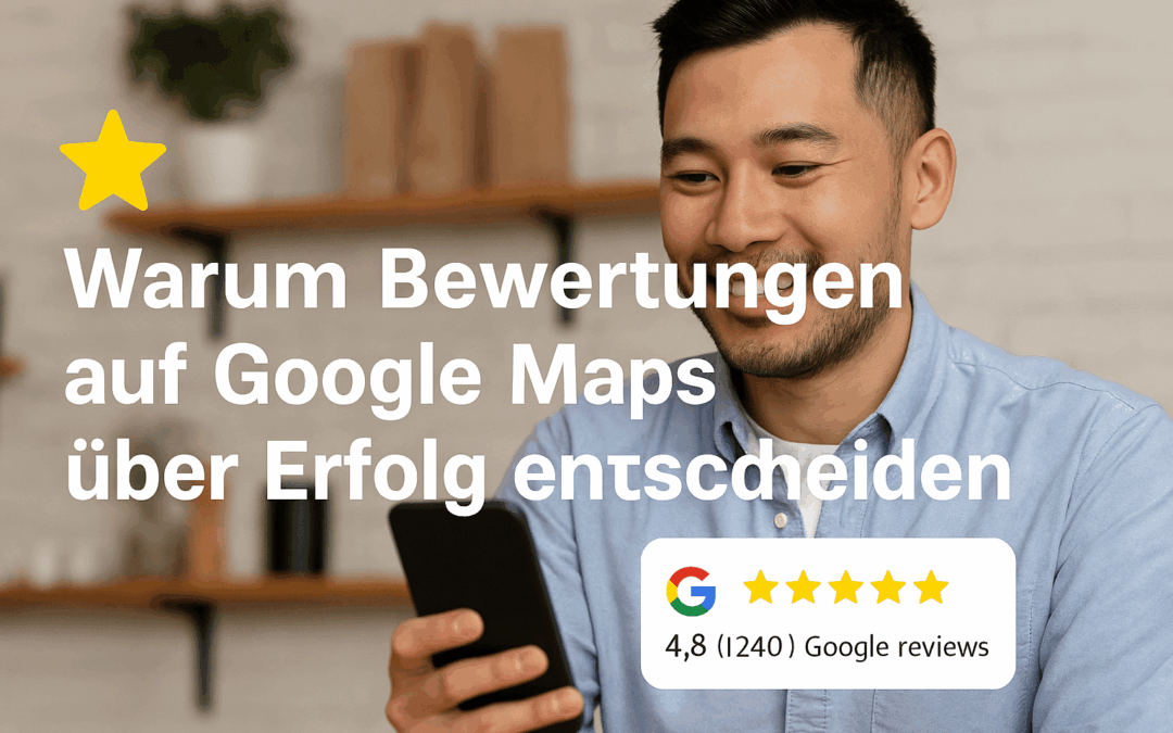 Warum Bewertungen auf Google Maps über Erfolg entscheiden
