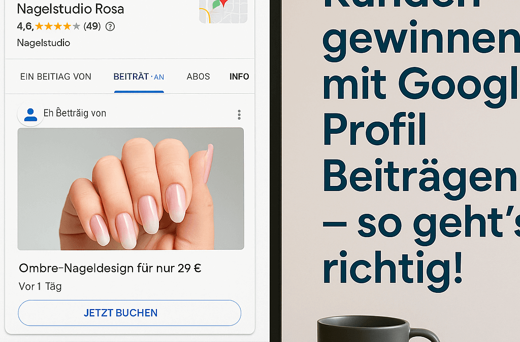 Kunden gewinnen mit Google Profil Beiträgen – so geht’s richtig!