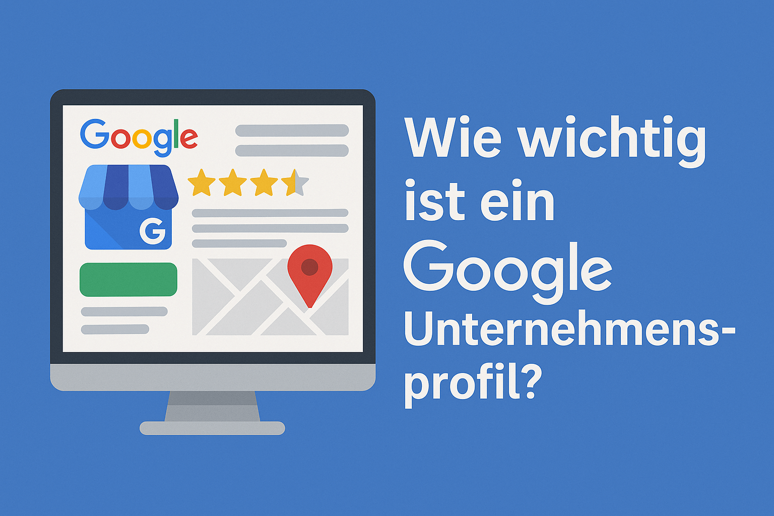 Wie wichtig ist ein Google Unternehmensprofil?