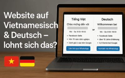 Website auf Vietnamesisch & Deutsch – lohnt sich das wirklich?